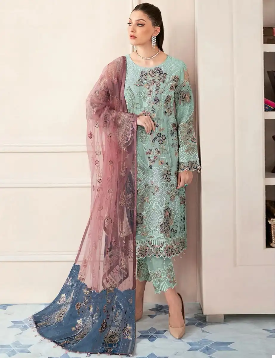Fepic C 1297 Georgette Wholesale Pakistani Salwar Suit Catalog