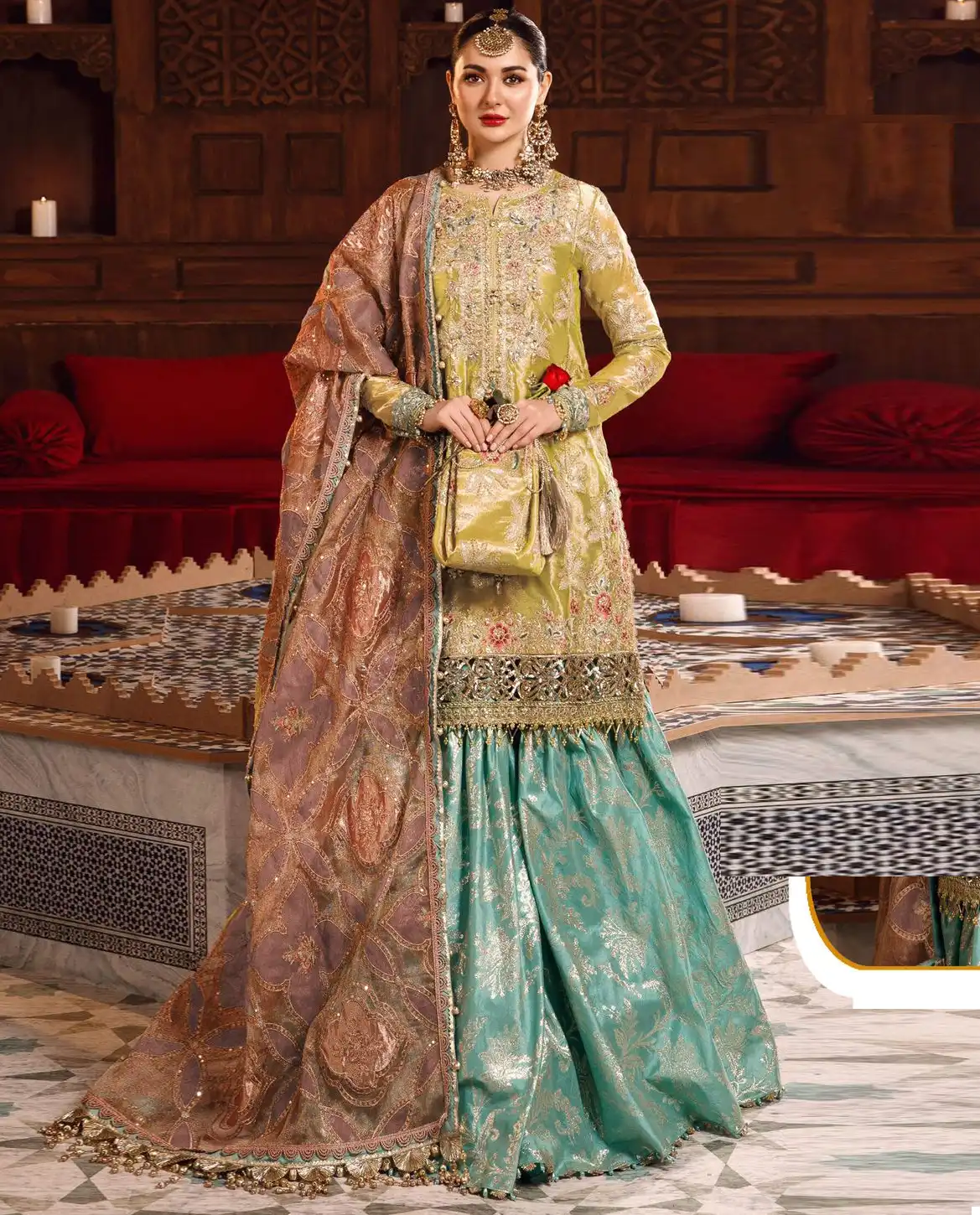 Fepic C 1360 Organza Wholesale Designer Pakistani Salwar Suit