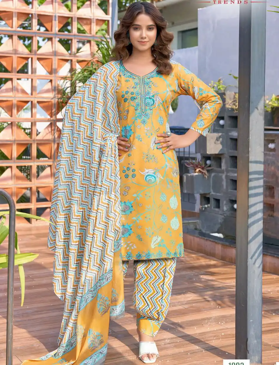 Yashika Trends Guzarish Heavy Cotton Wholesale Printed Salwar Suit Catalog