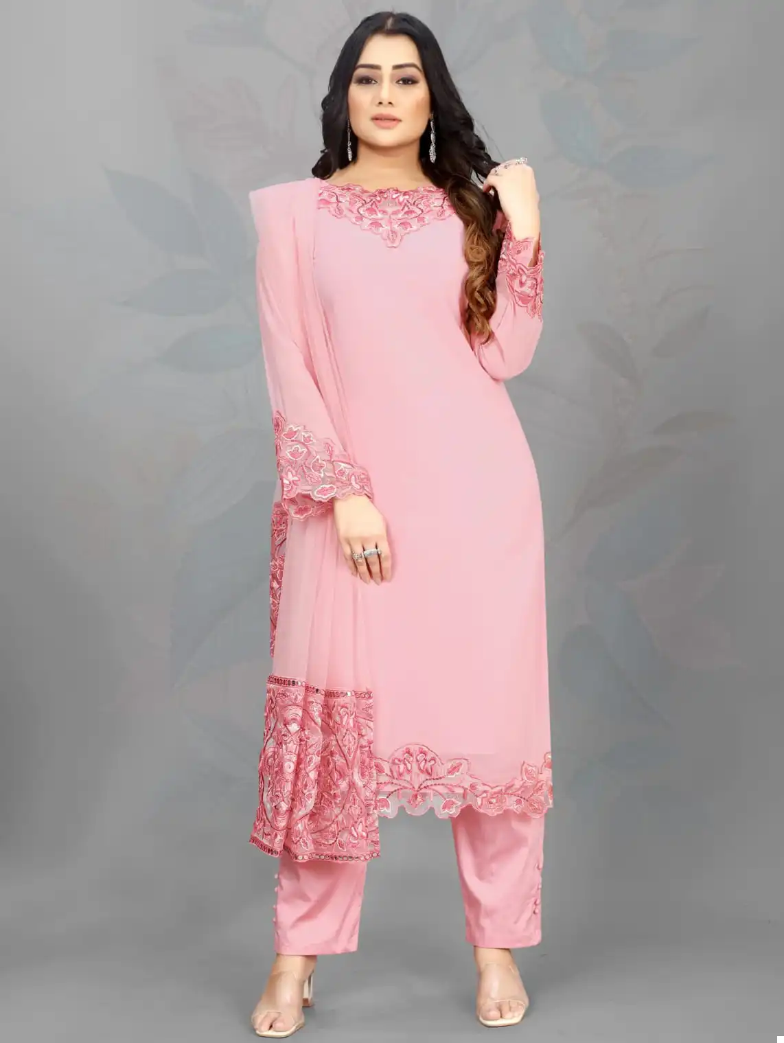 Gulnaz Signature Luxury Pret Formal Wear Collection Pure Heavy Georgette Wholesale Pakistani Readymade Salwar Suit Catalog