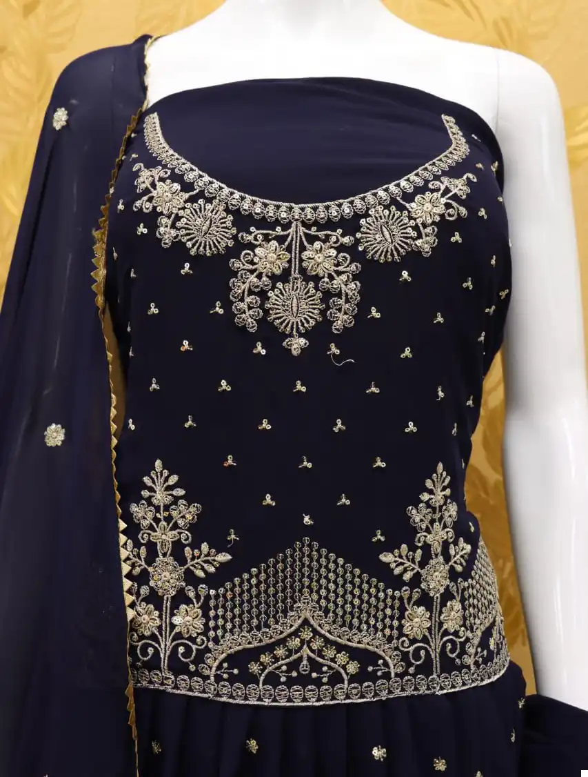 Vardan Ethnic Hit Colour Heavy Faux Georgette Wholesale Designer Salwar Suit Catalog