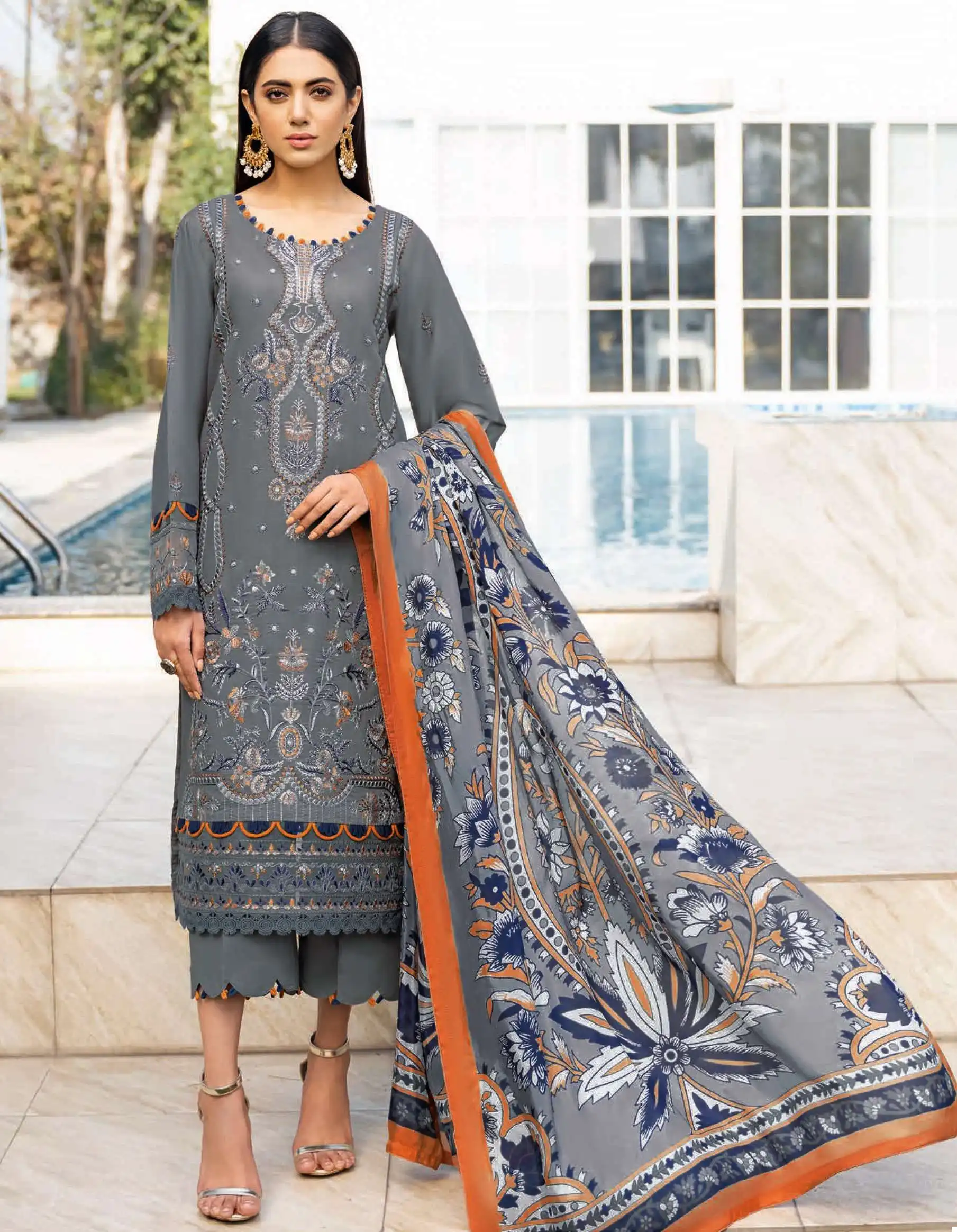 Hoor Tex H 123 Heavy Cotton Wholesale Pakistani Salwar Suit