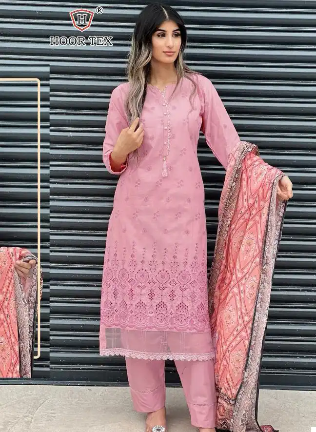 Hoor Tex H 130 Heavy Cotton Wholesale Pakistani Salwar Suit