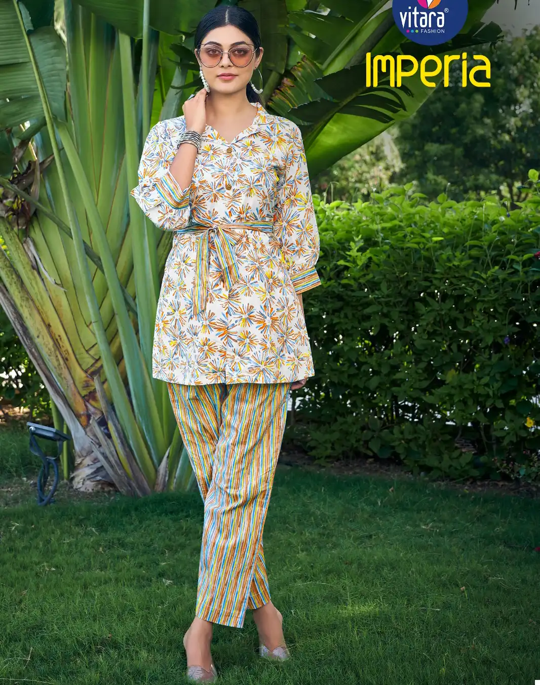 Vitara Fashion Imperial Pure Cotton Wholesale Combo Cord Set Catalog