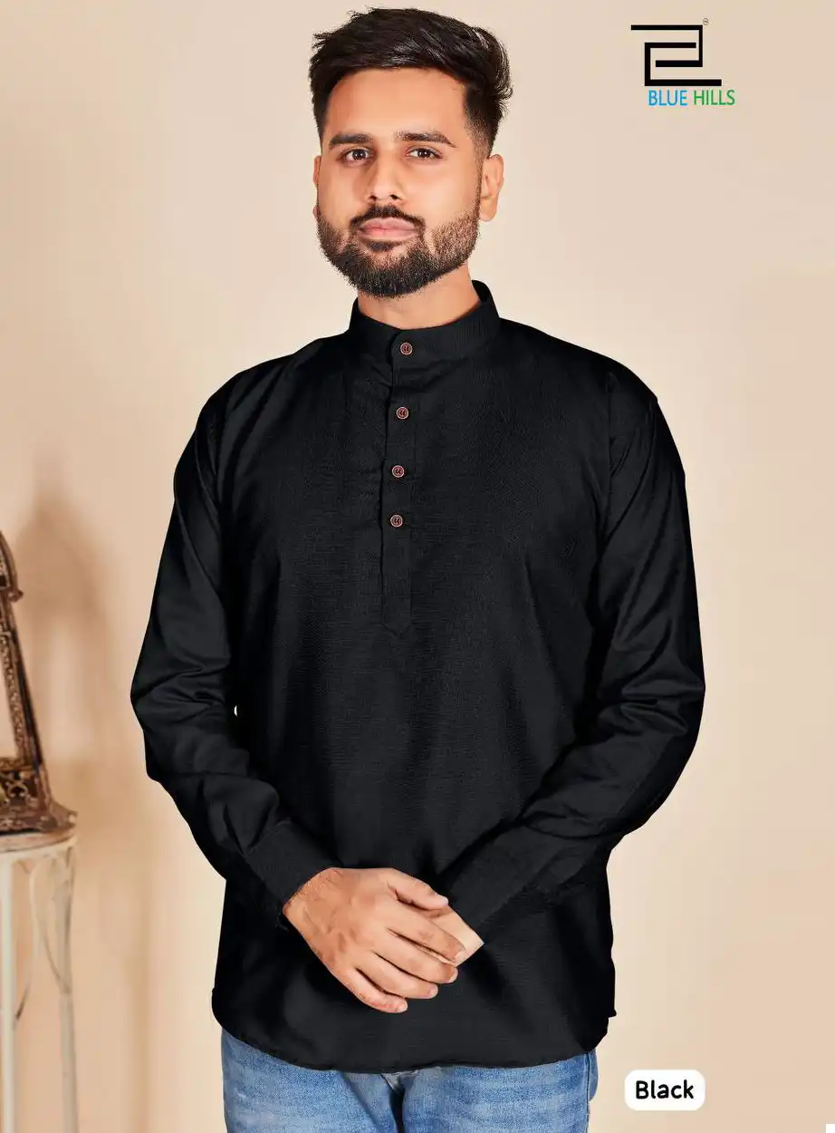 VE Tradition Heavy Slub Cotton Wholesale Men's Kurta Catalog