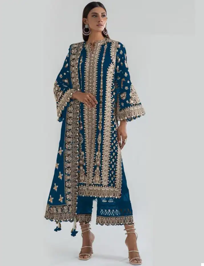 Johra Tex Jt-131 D Heavy Rayon Cotton Wholesale Pakistani Salwar Suit