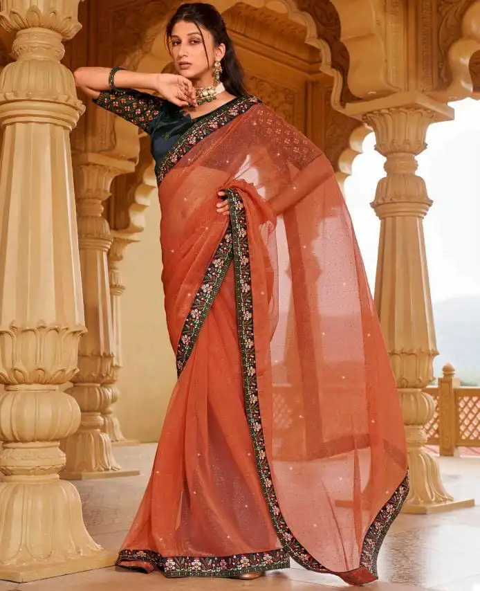 Kalista Jashn Blooming Shimmer Wholesale Fancy Sarees Catalog