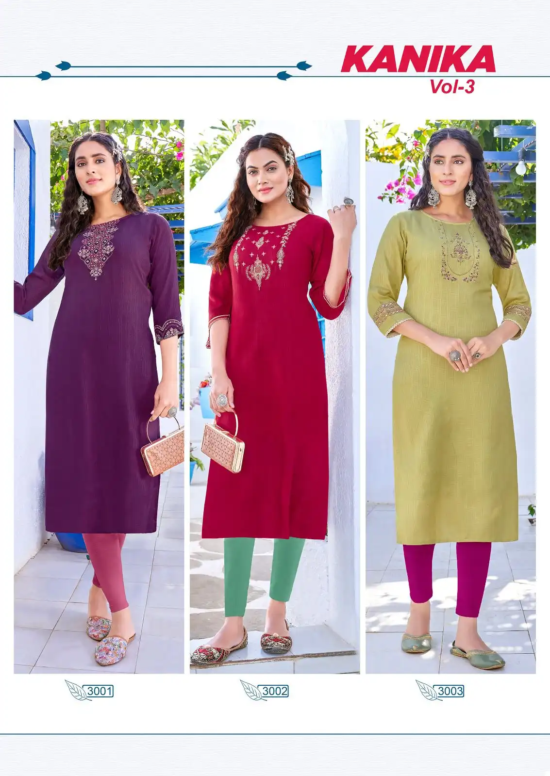 Keeloo Kanika Vol 3 Heavy Rayon Wholesale Long Kurtis Catalog - Image 7