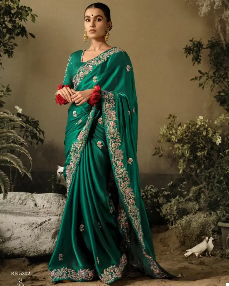 Kimora Saawariya Pure Fancy Wholesale Sarees Catalog — Wholesale Sarees, Kimora wholesale from Surat — view 1