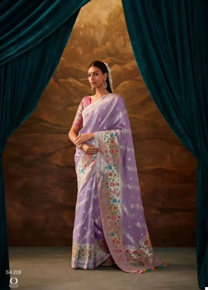 Kimora Sakhi Viscose Zari Silk Wholesale Fancy Sarees Catalog — Wholesale Sarees, Kimora wholesale from Surat - Gallery Image 2