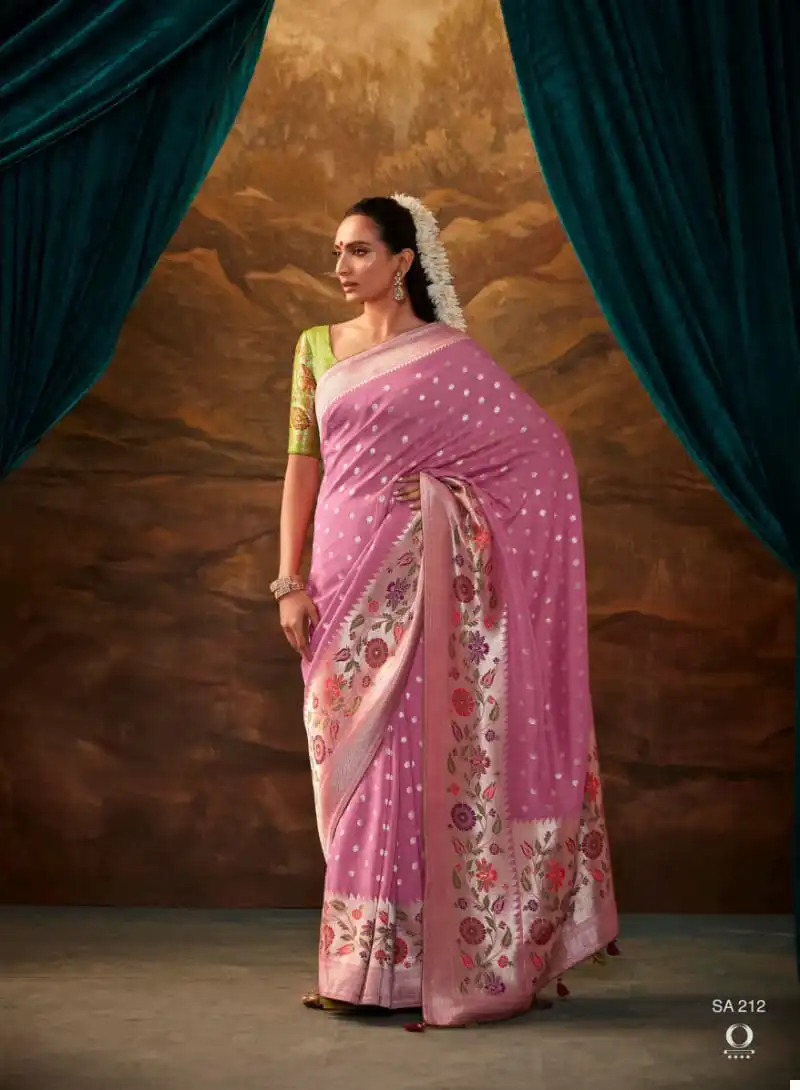 Kimora Sakhi Viscose Zari Silk Wholesale Fancy Sarees Catalog — Wholesale Sarees, Kimora wholesale from Surat - Gallery Image 5