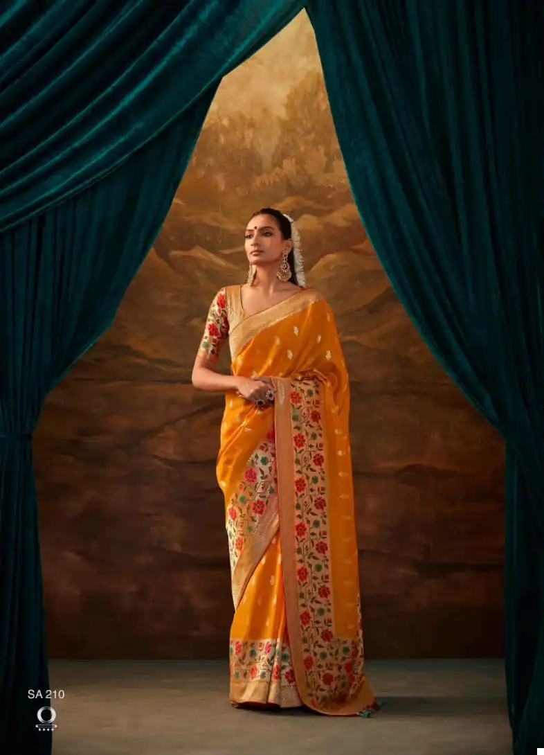 Kimora Sakhi Viscose Zari Silk Wholesale Fancy Sarees Catalog — Wholesale Sarees, Kimora wholesale from Surat - Gallery Image 6