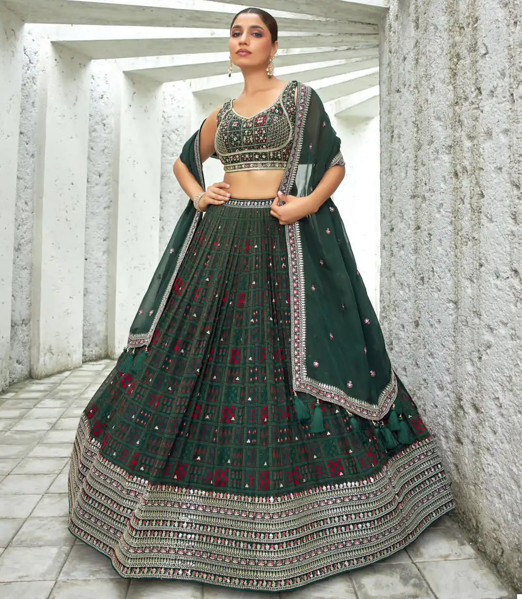 VE Anjani Vol 2 Designer Wholesale Readymade Lehenga Choli Catalog