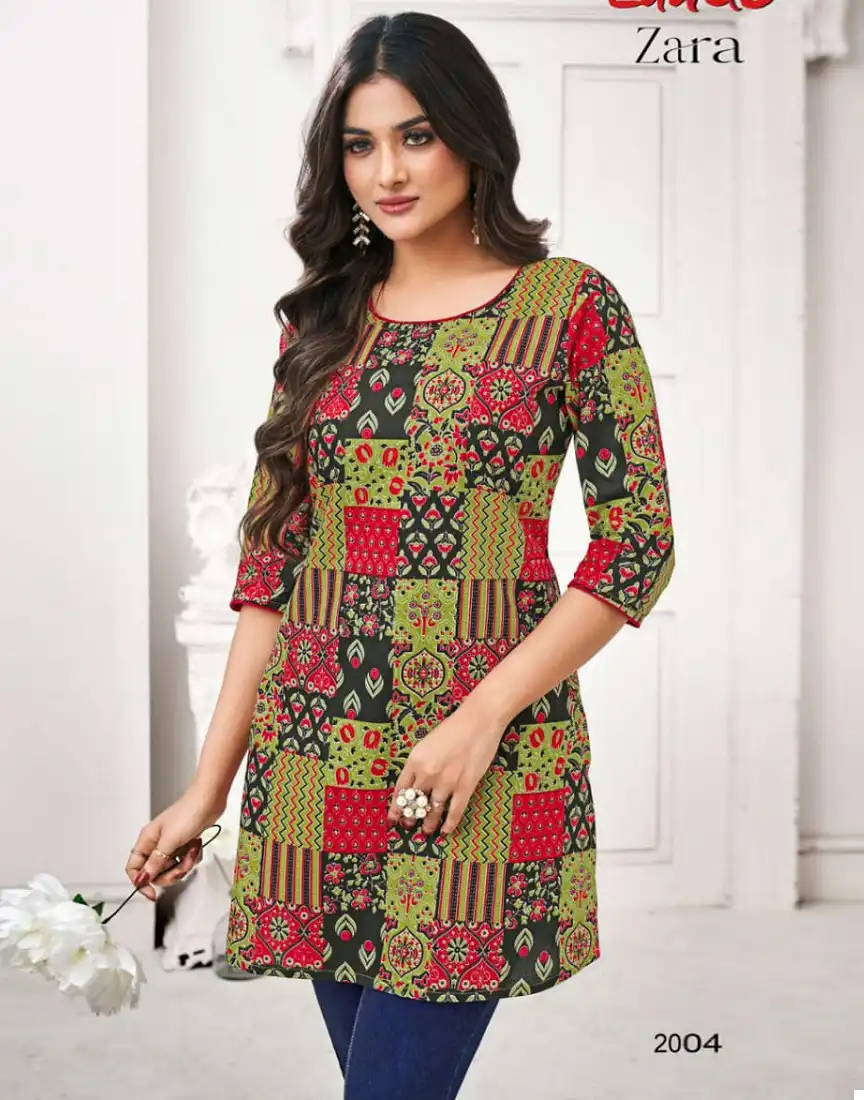 Laado Zara Vol 2 Cotton Wholesale Kurtis Catalog