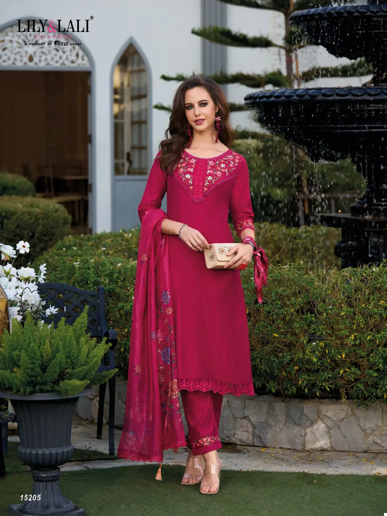 Lily & Lali Malvika Viscose Wholesale Designer Readymade Salwar Suit Catalog - Image 5