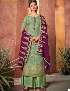 Maisha Moksh Pure Dola Zequard Butta Wholesale Designer Salwar Suit Catalog - Image 3