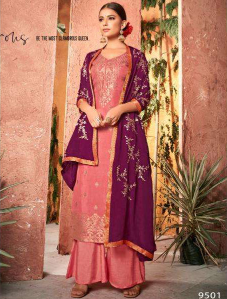 Maisha Moksh Pure Dola Zequard Butta Wholesale Designer Salwar Suit Catalog