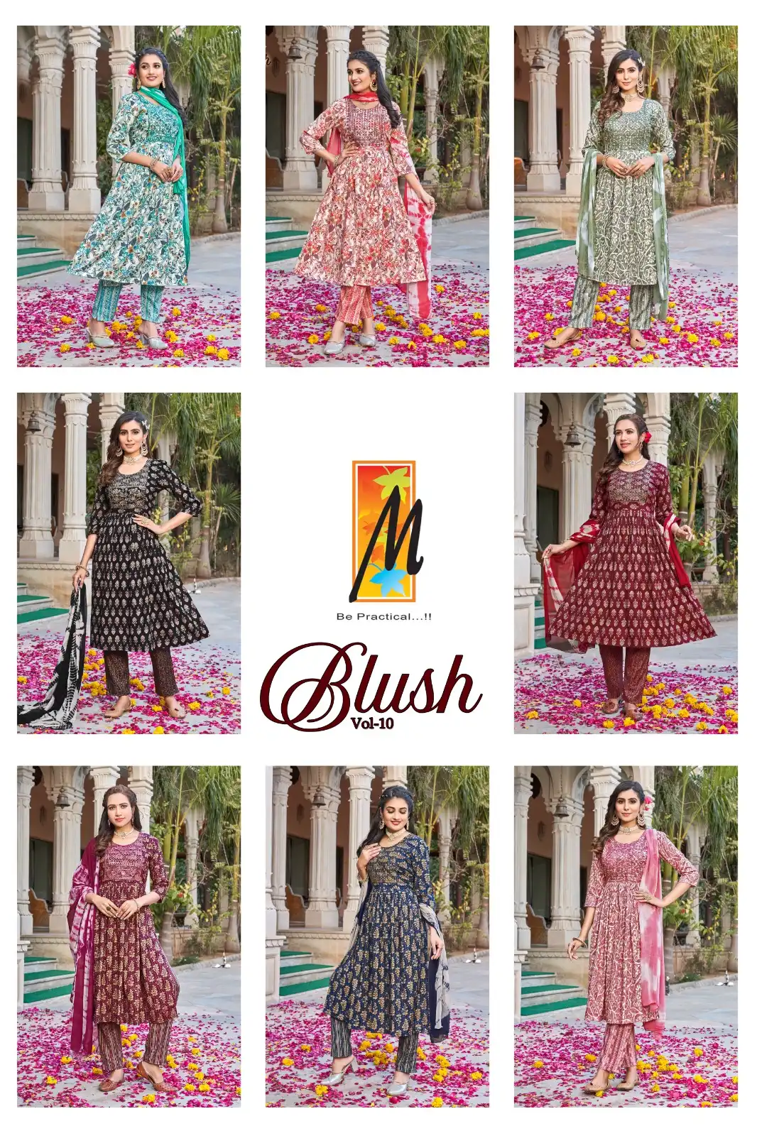 Master Blush Vol 10 Heavy Capsule Foil Wholesale Readymade Salwar Suit Catalog - Image 9