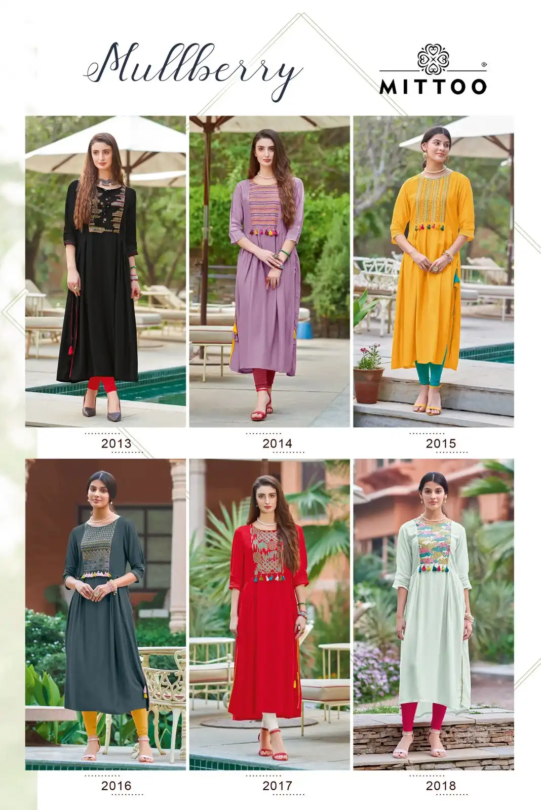 Mittoo Mullberry Heavy Rayon Wholesale Long Kurtis Catalog - Image 7