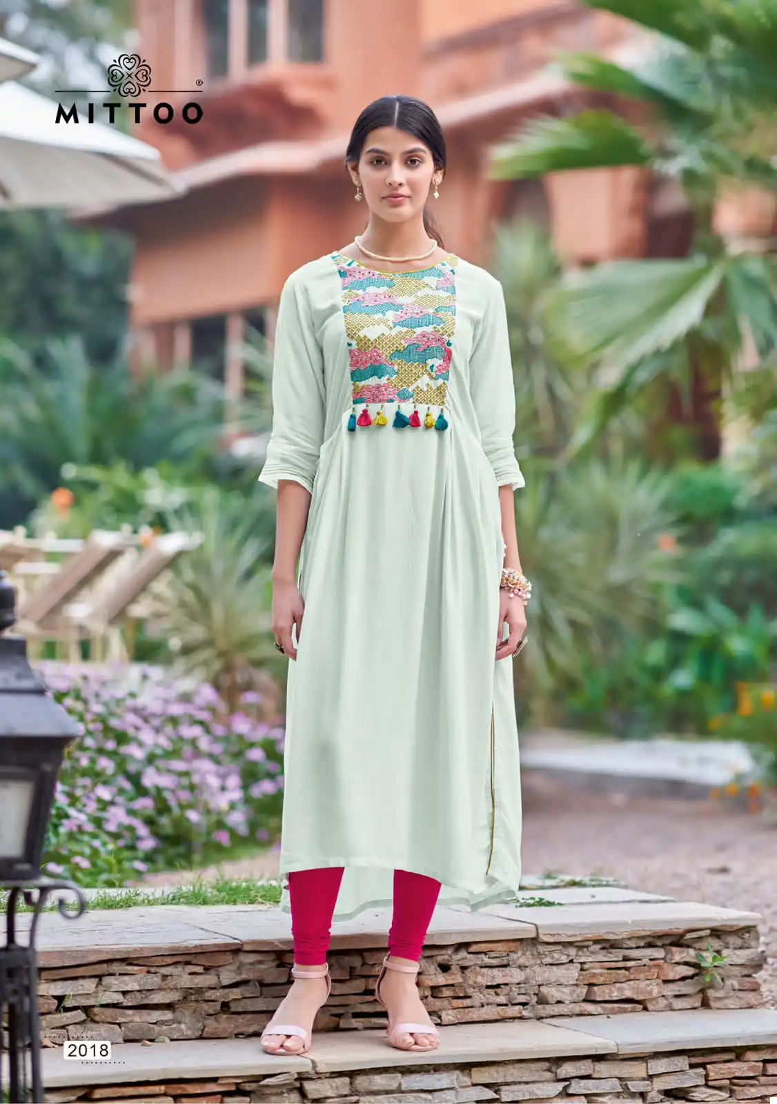 Mittoo Mullberry Heavy Rayon Wholesale Long Kurtis Catalog - Image 6