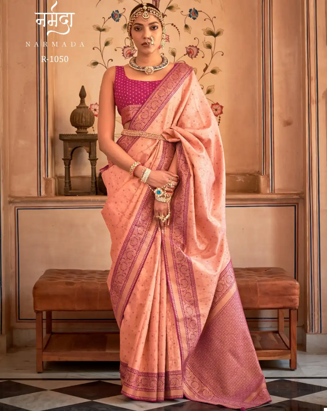 Revaa Narmada Banarasi Silk Wholesale Sarees Catalog