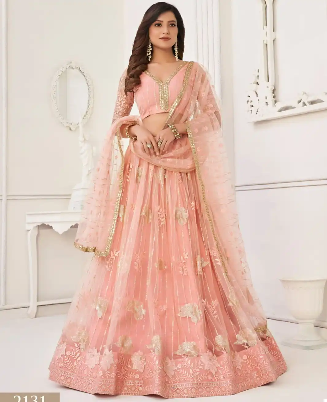 Narayani Fashion House Kelaya Vol 6 Butterfly Net Wholesale Lehenga Catalog