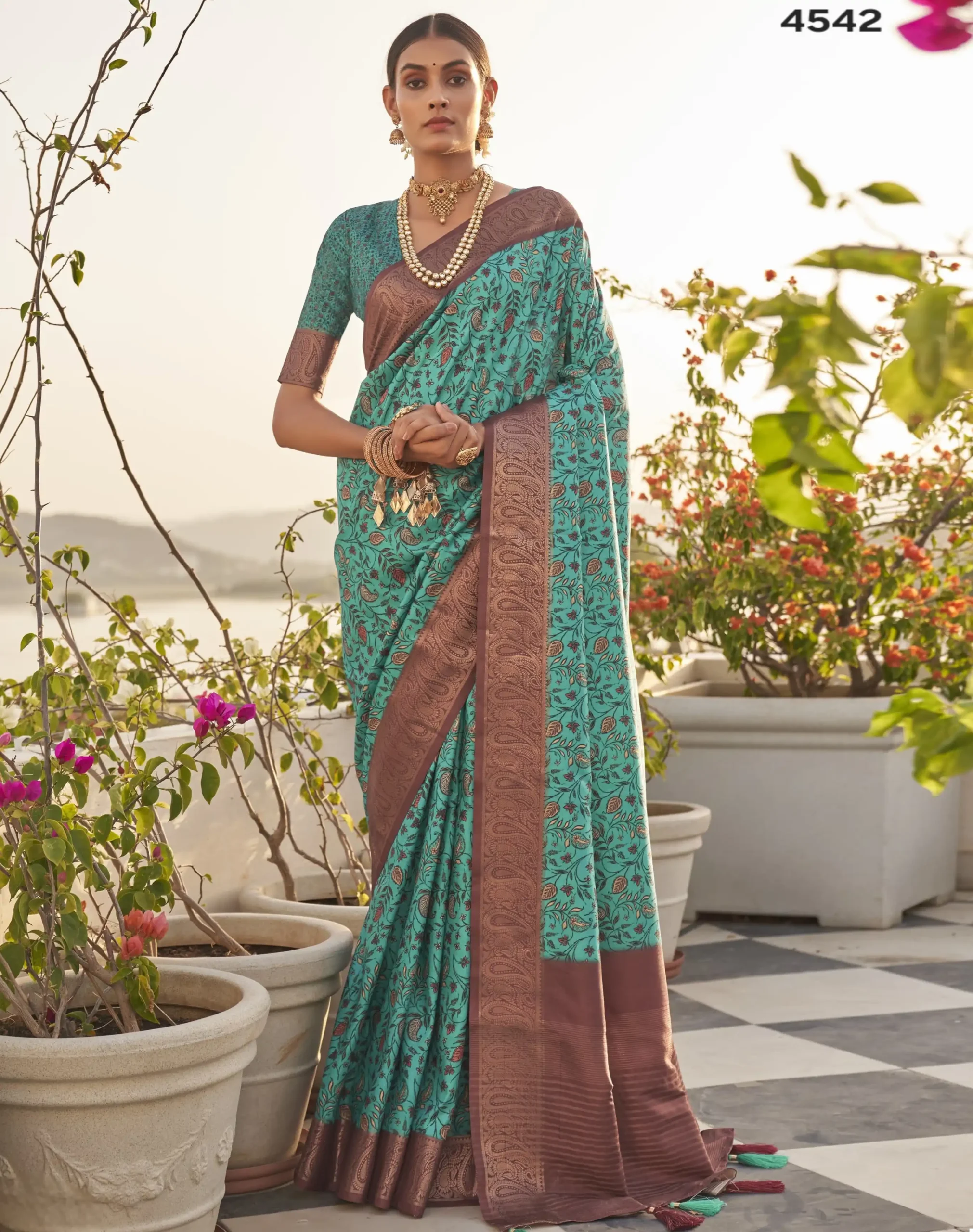 Nazneen Kaya Khadi Silk Wholesale Fancy Sarees Catalog