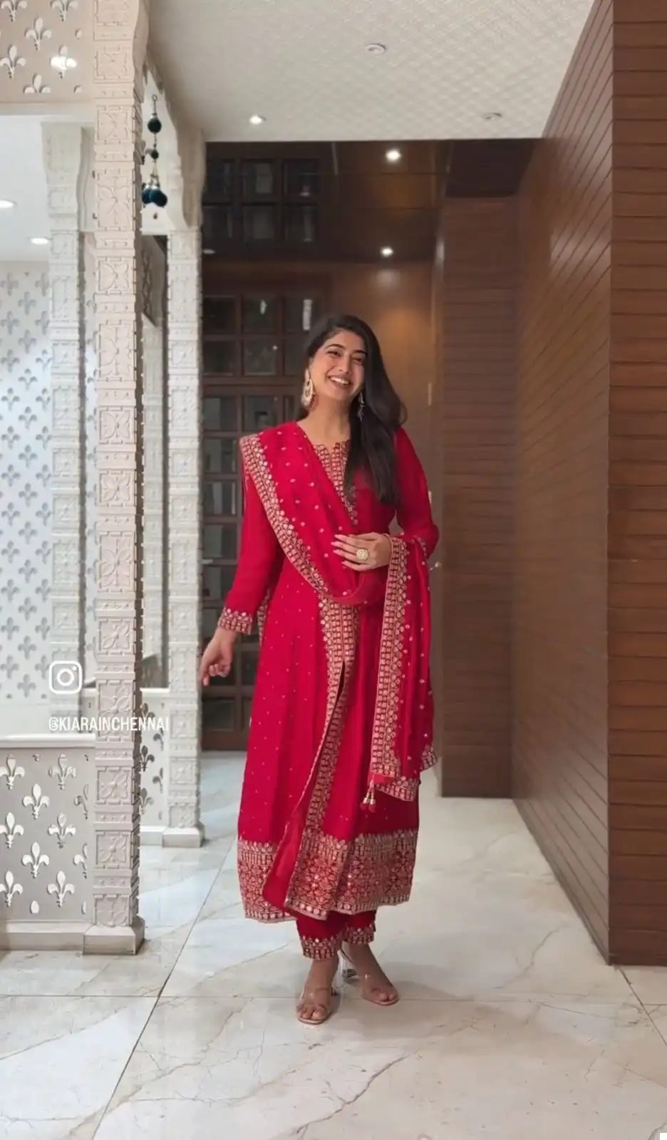 VE Classy Faux Georgette Wholesale Designer Party Wear Suit - Image 2