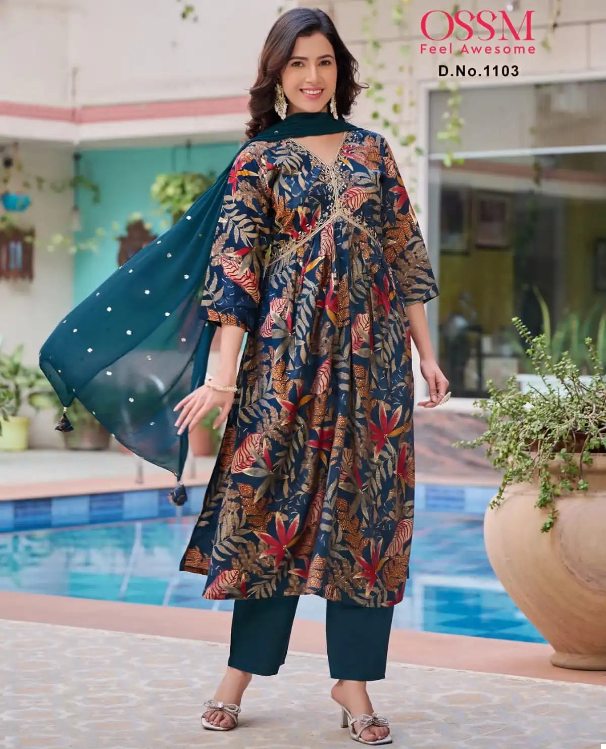 Ossm Resham Vol 11 Premium Chanderi Wholesale Readymade Salwar Suit Catalog