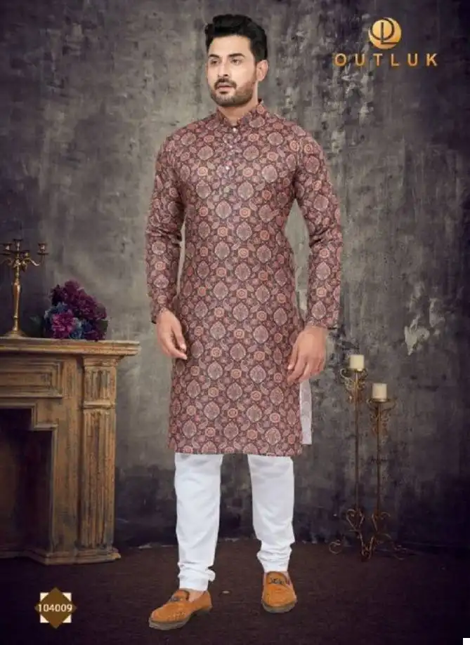 Outluk 104-105 Cotton Wholesale Kurta With Pajama Catalog - Image 6