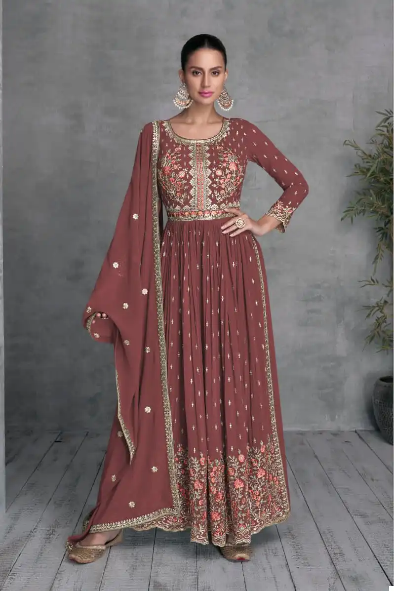 Gulkayra Rivva Real Georgette Wholesale Readymade Designer Suit Catalog - Image 4