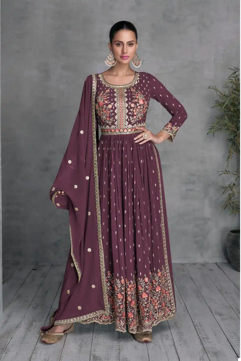 Gulkayra Rivva Real Georgette Wholesale Readymade Designer Suit Catalog - Image 5