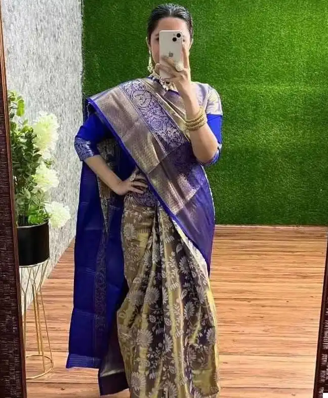 VE-1095 Pure Kanjivaram Silk Wholesale Saree