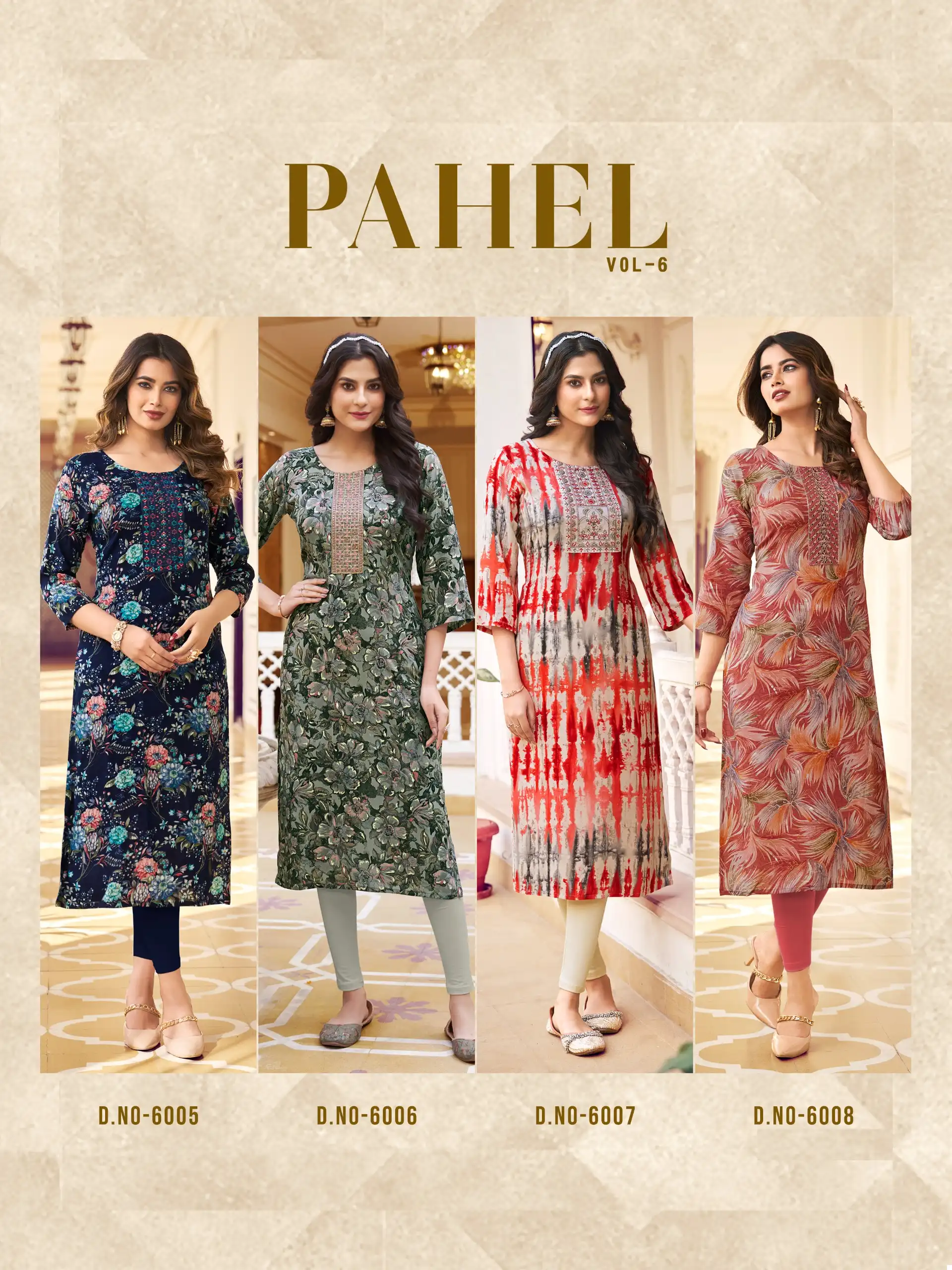 Radhika Lifestyle Pahel Vol 6 Rayon Print Wholesale Kurtis Catalog - Image 10