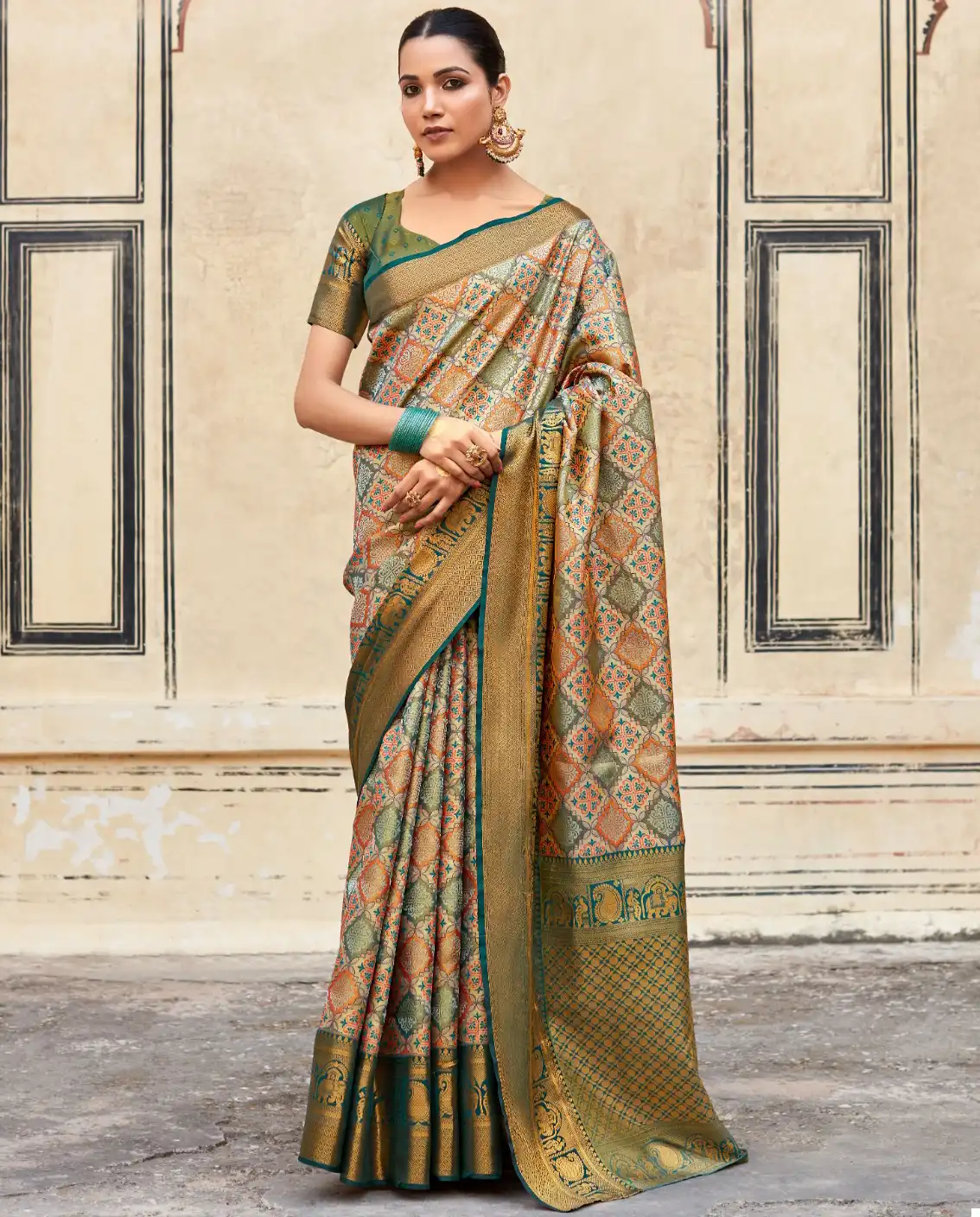 Rajpath Pure Dharamavaram Pattu Silk Zari Weaving Wholesale Sarees Catalog