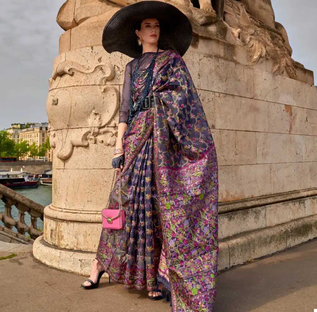 Rajtex Kaarsi Silk Organza Wholesale Fancy Sarees Catalog