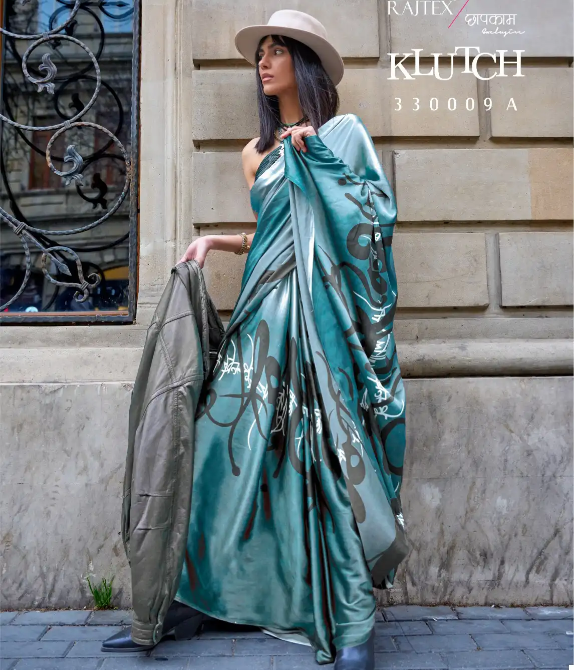 Rajtex Klutch Japan Satin Print Wholesale Fancy Sarees Catalog
