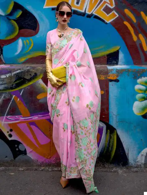 Rajtex Krafitti Silk Handwoven Textured Silk Wholesale Fancy Sarees Catalog