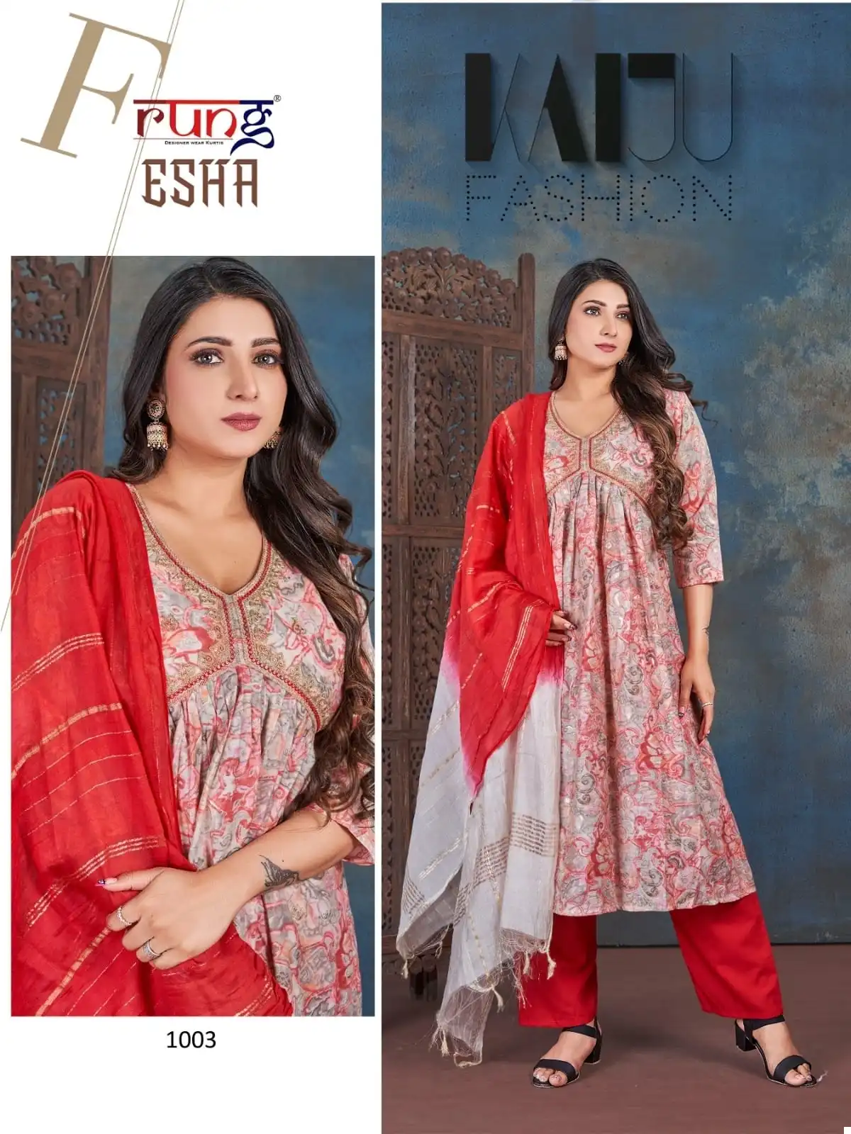 Rung Esha Heavy Modal Silk Wholesale Readymade Salwar Suit Catalog - Image 2
