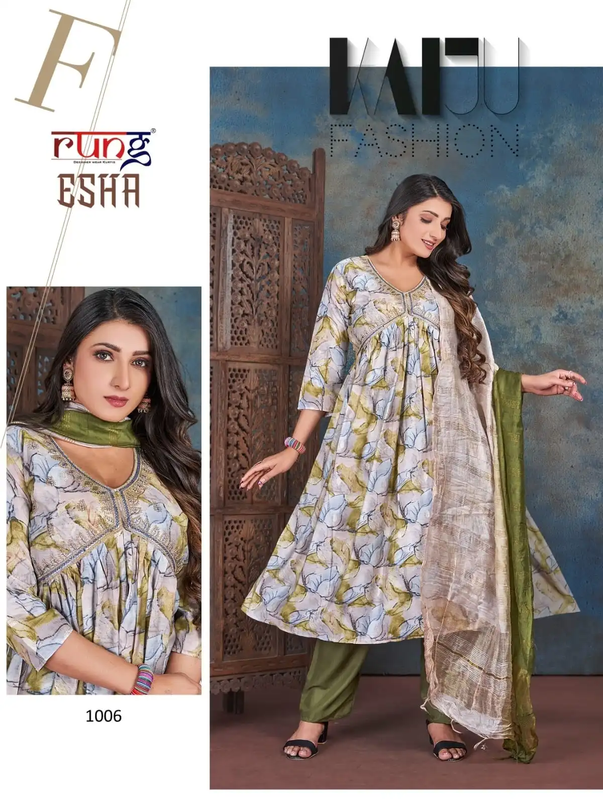 Rung Esha Heavy Modal Silk Wholesale Readymade Salwar Suit Catalog - Image 4