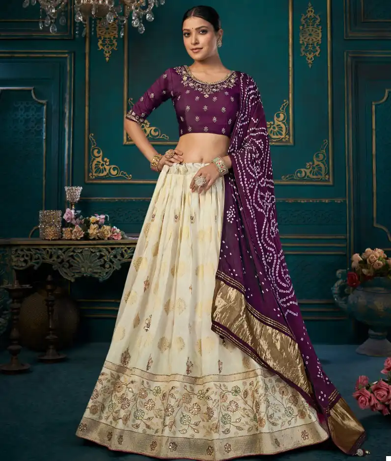 Vardan Ethnic Shisha Vol 3 Dola Wholesale Lehenga Catalog - Image 3