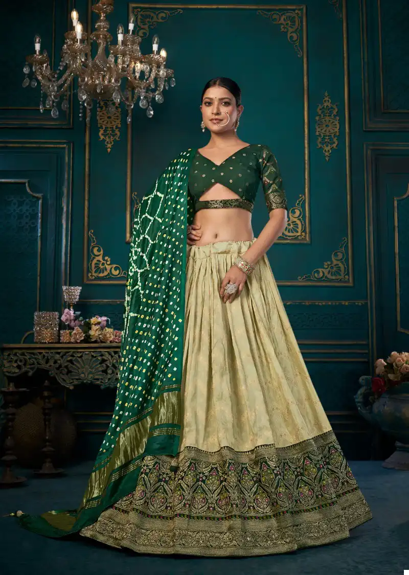 Vardan Ethnic Shisha Vol 3 Dola Wholesale Lehenga Catalog - Image 4