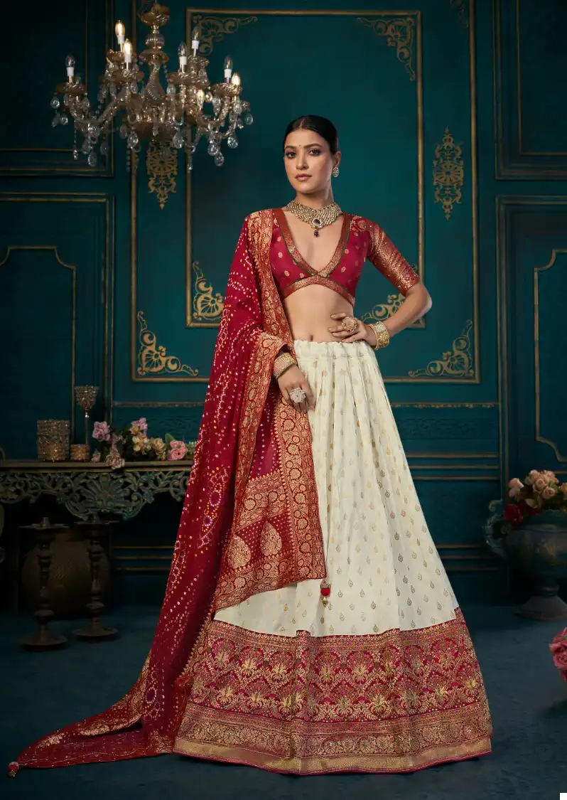 Vardan Ethnic Shisha Vol 3 Dola Wholesale Lehenga Catalog - Image 5