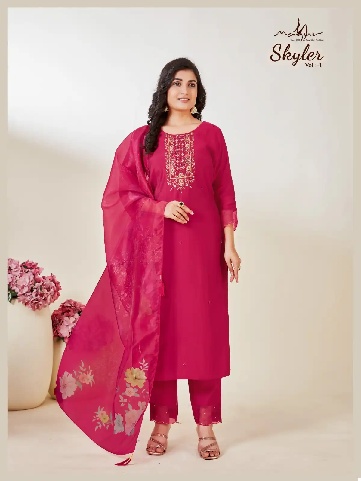 VE Skyler Heavy Roman Wholesale Readymade Suits Size Set Catalog - Image 2