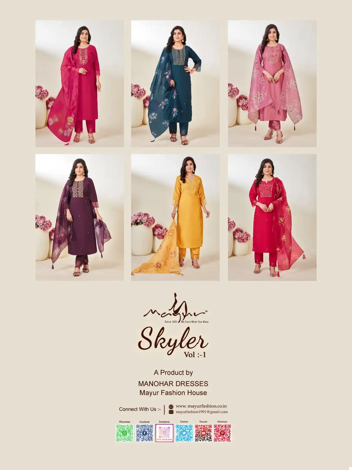VE Skyler Heavy Roman Wholesale Readymade Suits Size Set Catalog - Image 7