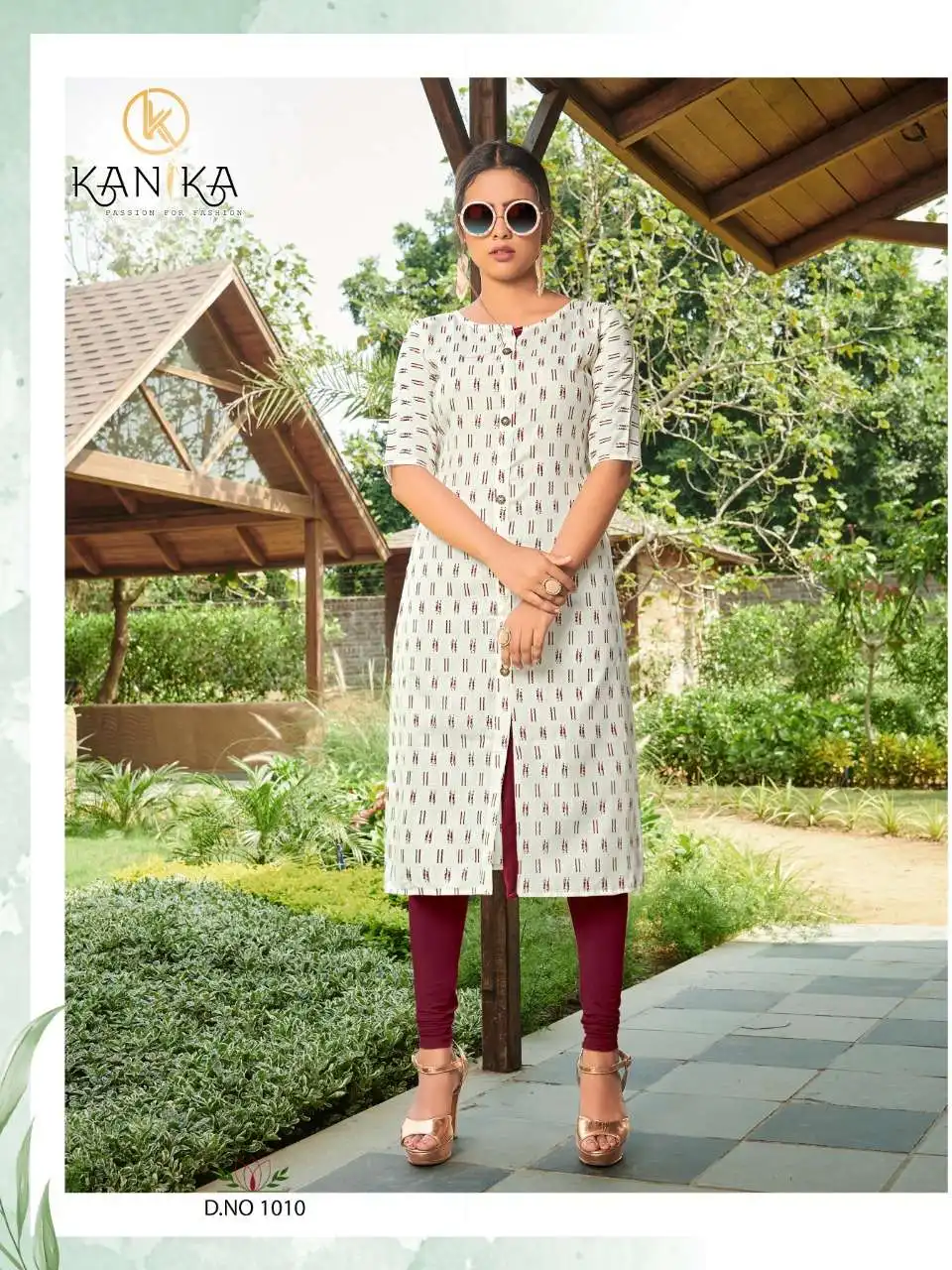 Kanika Slub Ikkat Vol 2 Rayon Slub Wholesale Long Kurtis Catalog - Image 6