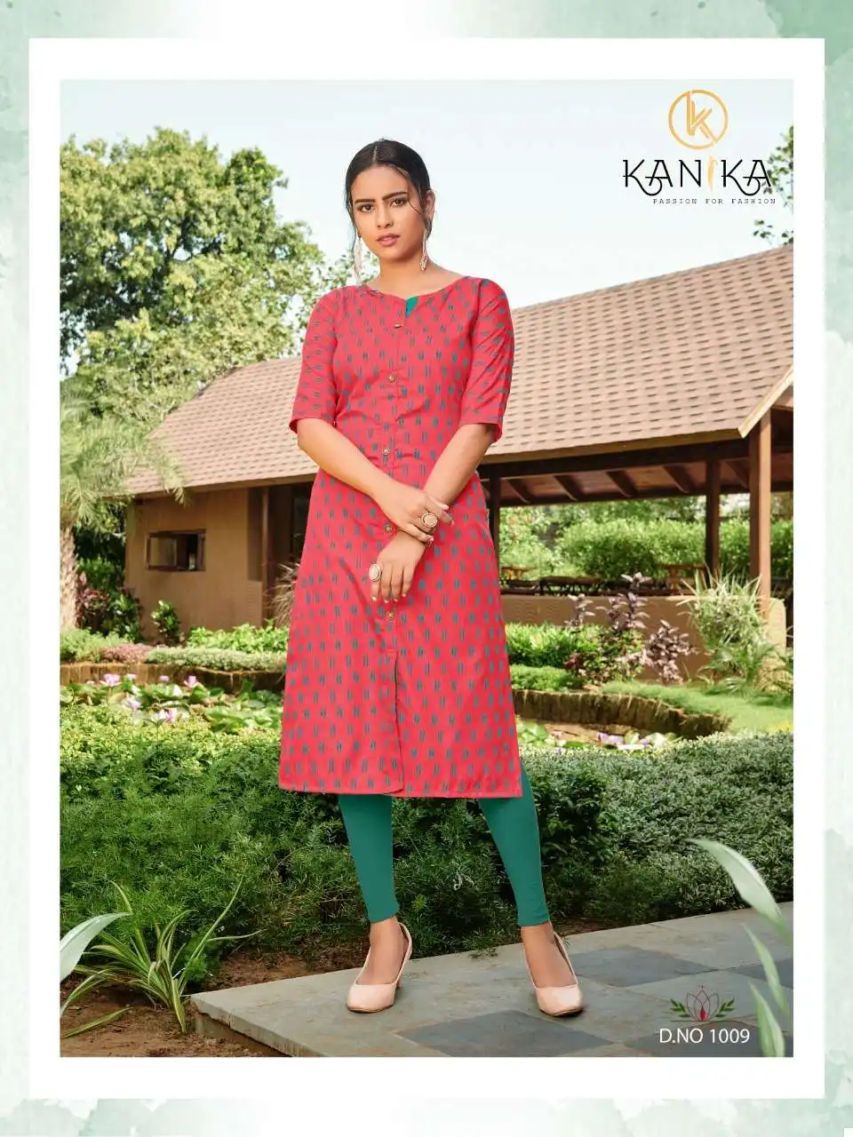 Kanika Slub Ikkat Vol 2 Rayon Slub Wholesale Long Kurtis Catalog - Image 7