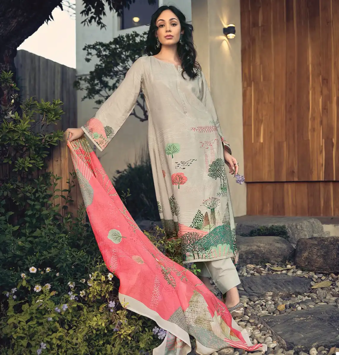 Sadhana Fashion Havaadis Pure Musline Silk Wholesale Fancy Salwar Suit Catalog