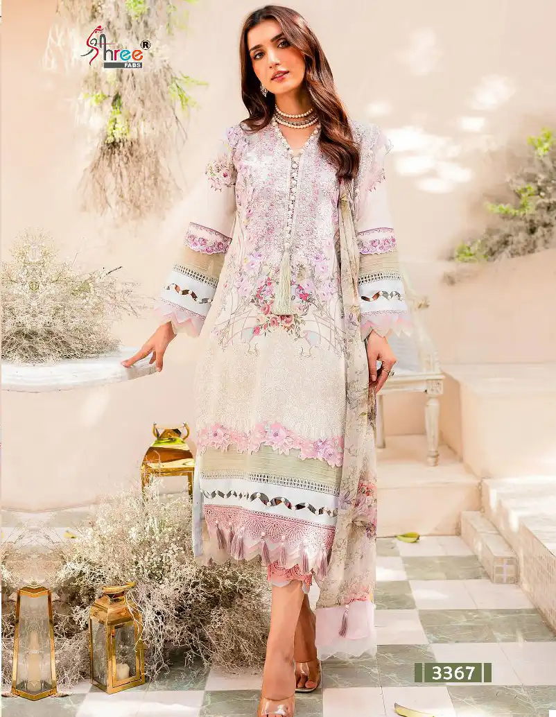 Shree Fabs Lawn Collection Vol 2 Pure Cotton Print Wholesale Pakistani Salwar Suit Catalog