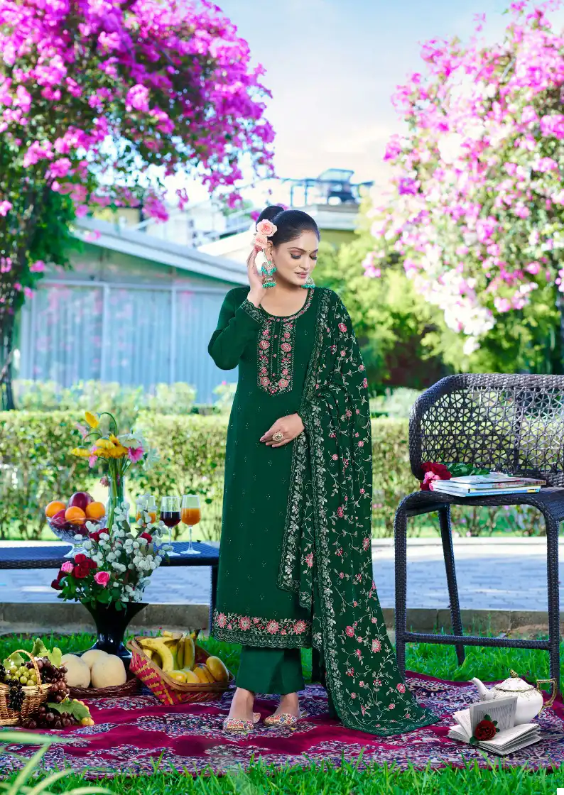 Shree Shalika Noor Jahaan Vol 1 Georgette Wholesale Designer Salwar Suit Catalog - Image 3